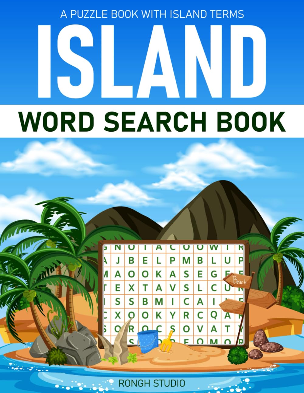 Island Word Search Book: Island Related Terms Themed Word Search