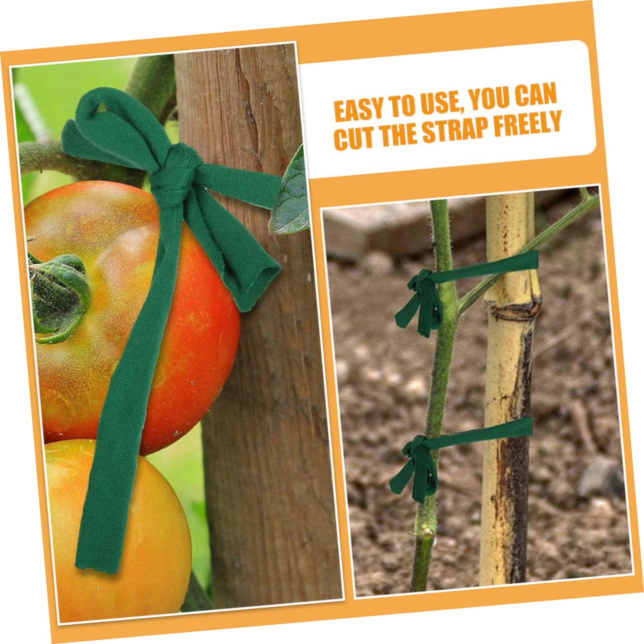 SUPVOX 8rouleaux Sangles De Soutien pour Arbres Strap De Fixation Robuste pour Vos Plantes Sécurité Ajustable Et Durable