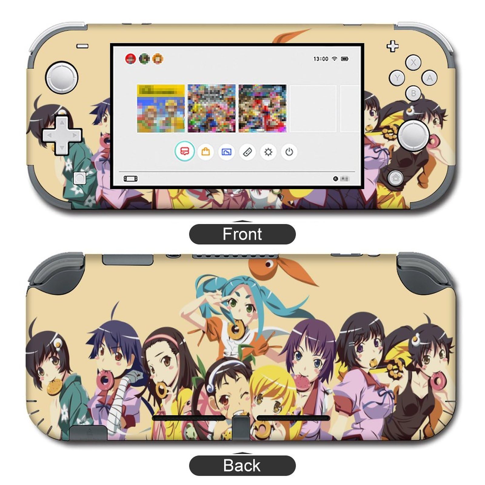 Nintendo Switch カラフルキャラクターシール付き Amazon.co.jp: Switch スキンシール アニメ 化物語 Switch/Switch Lite