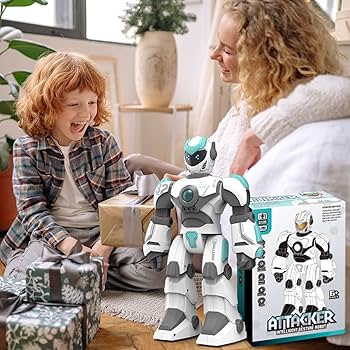 Amazon | FUUY ボイスコントロール ロボットおもちゃ 子供用