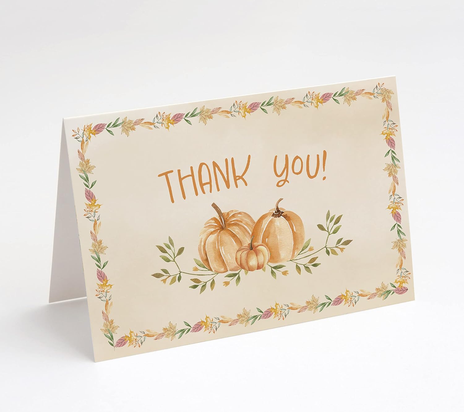 M Market On Mainstreet Pumpkin Patch Invitations & Thank You Cards, Including Envelopes, 25 Count, Made In The U.S.A. (Baby Shower Invite)