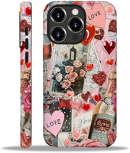 Miniatura 127 de Funda para iPhone 11 Pro Max, flores rojas coloridas 2 en 1, carcasa rígida + silicona, a prueba de golpes, protección contra caídas compatible con