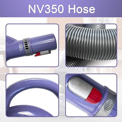 Miniatura 5 de Mango de manguera de repuesto compatible con manguera de vacío Shark Rotator Lift-Way NV350, NV351, NV352, NV355, NV356, NV357 y UV440, número de