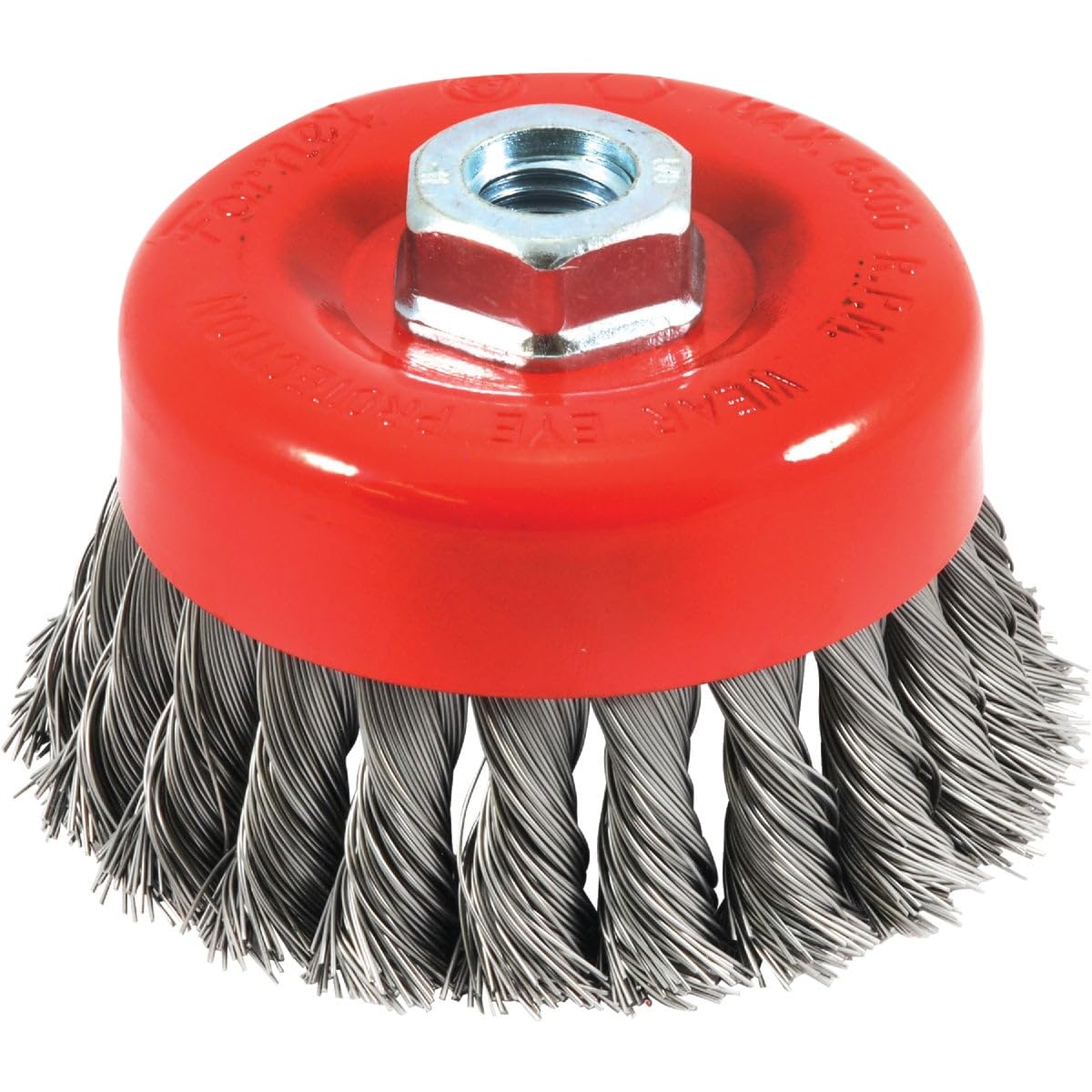 Amazon.com: Forney, 72753, 4-Inch Knotted Wire Cup Brush – 5/8-11