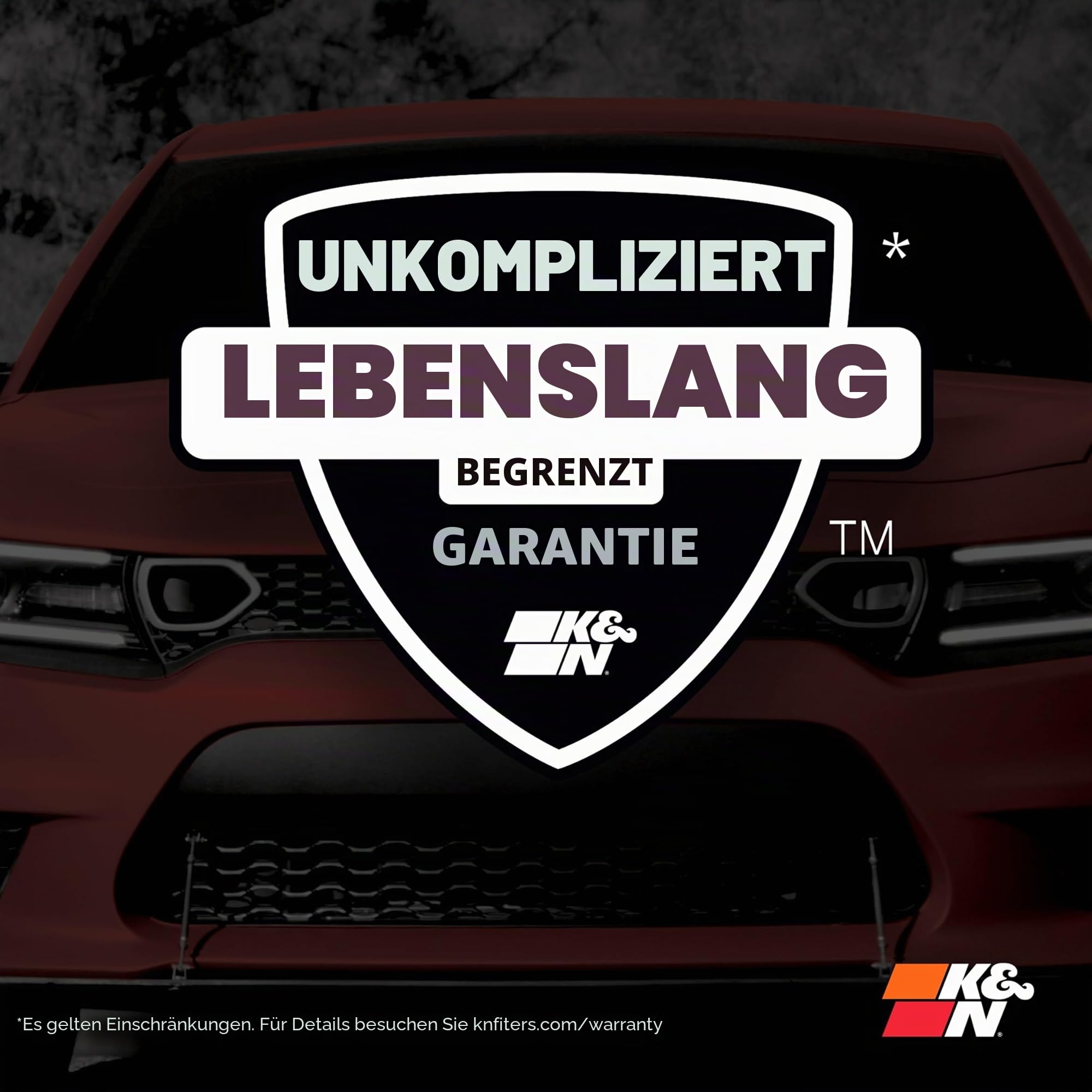 K&N 33-3025 Motorluftfilter: Hochleistung, Prämie, Abwaschbar, Ersatzfilter,Erhöhte Leistung, 2014-2019 (Active Tourer, Gran Tourer, X1, X2, Cooper, Cooper Clubman, Cooper Countryman, One)