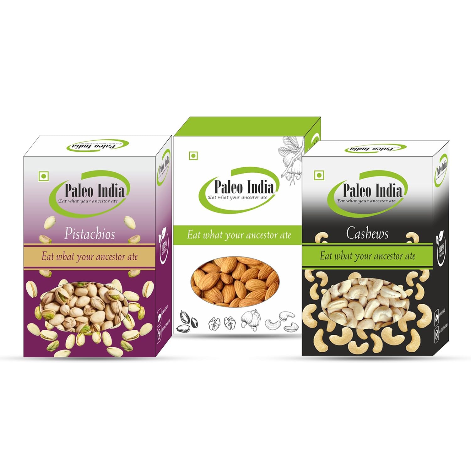 Paleo India 600gm Cashews Almonds Pistachios Dry Fruits Combo Pack Kaju 200gm Pista 200gm Badam 200gm| Mixed Dry Fruits| Dry Fruits Gift Packs| Diwali Gift Packs| Nuts and Dry Fruits Gift Packs (B0D2BBBQWQ) Amazon Price History, Amazon Price Tracker