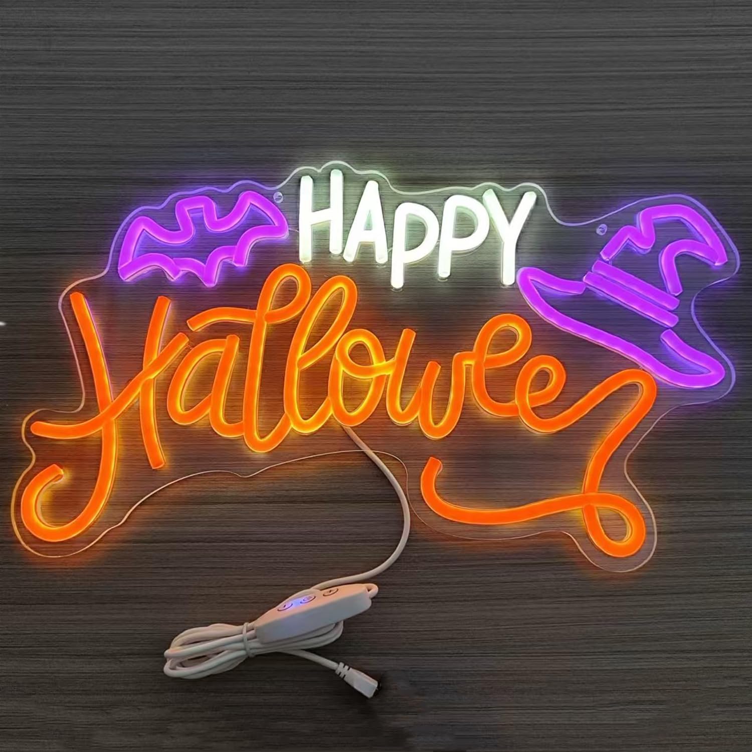 Amazon.co.jp : 調光可能スイッチ付き大型ハロウィンコウモリ