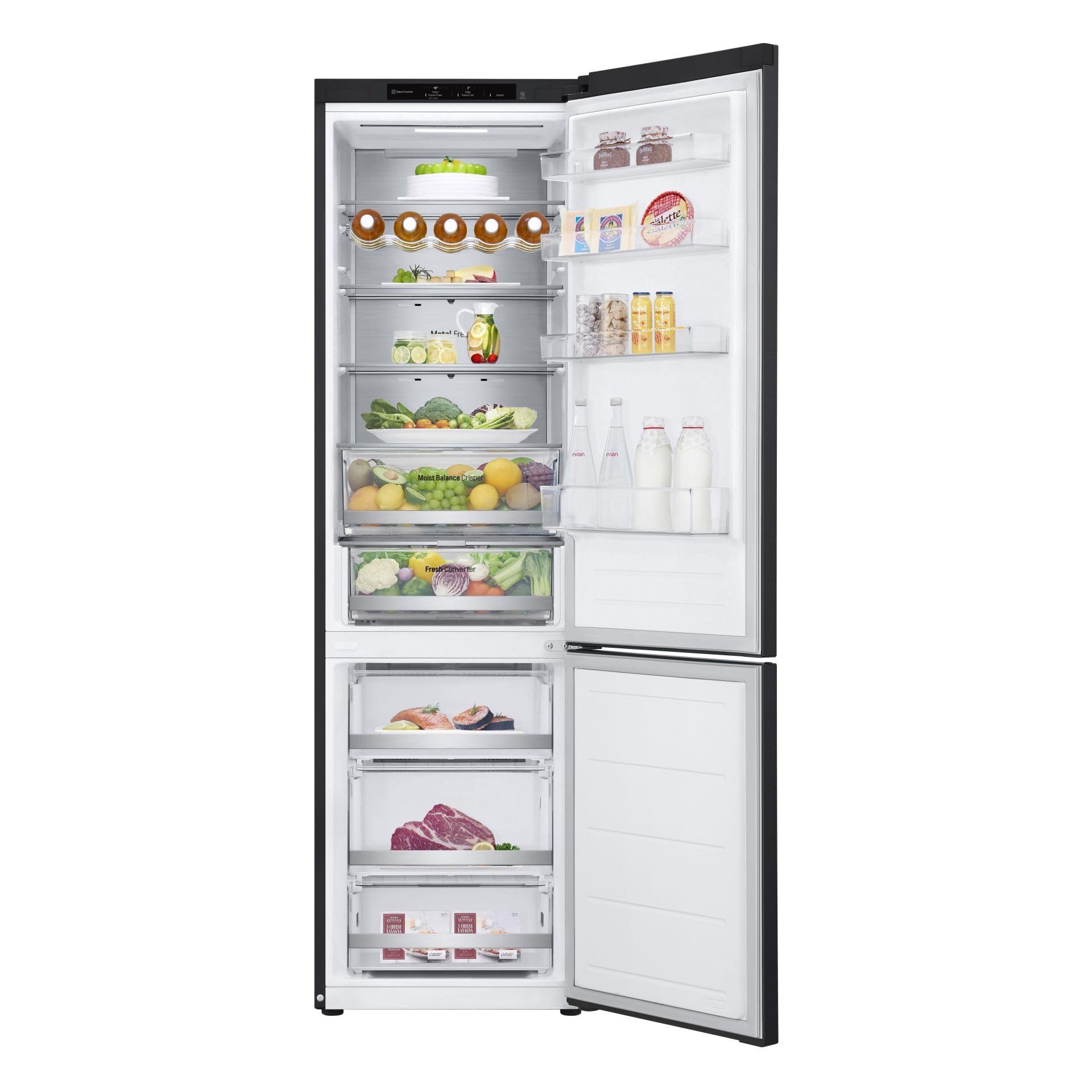 LG GBV5240DEP - Frigorifero combinato, 387 litri, no frost, classe energetica D