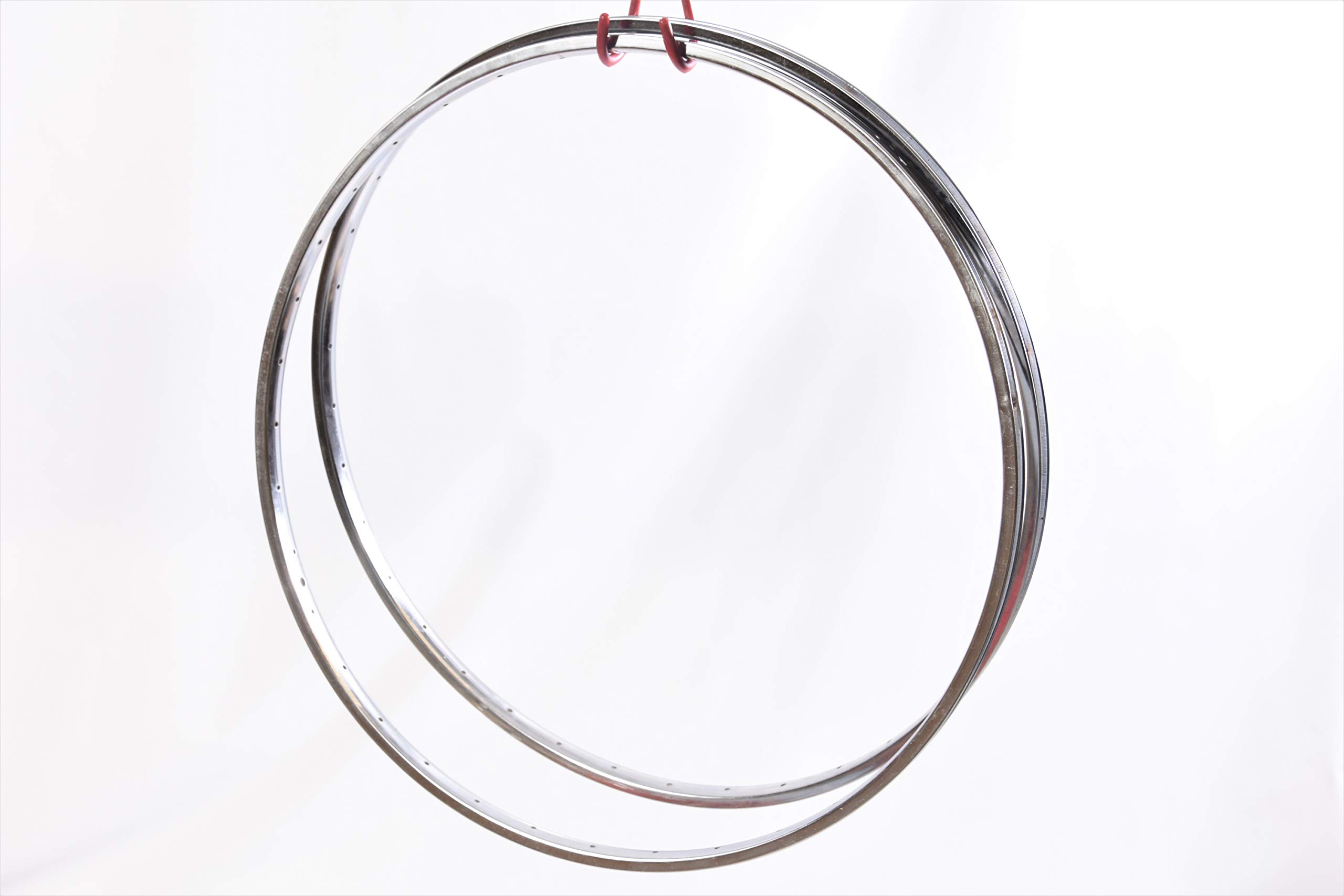 Specialist Bike Wheels PAIR (2) 27 x 1 ¼” (630) WHEEL RIMS 36 SPOKE CHROME STEEL FOR 60’s,70’s 80’s RACING BIKES, SPORTS CYCLES, VERY RARE & HARD TO FIND