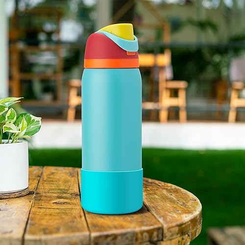 Vista 280 de 2PCS Silicone Water Bottle Boot for Owala 24oz 32oz 40oz, Anti-Slip Protective Sleeve Bottom Bumper Protector for FreeSip, Twist, and Flip Stainless