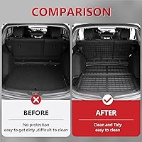 Vista 31 de powoq Fuel Floor Mat Compatible with 2017-2022 Honda CRV Trunk Mat Floor Liner TPE Cargo Mat Replacement for 2017-2022 Honda CRV Accessories