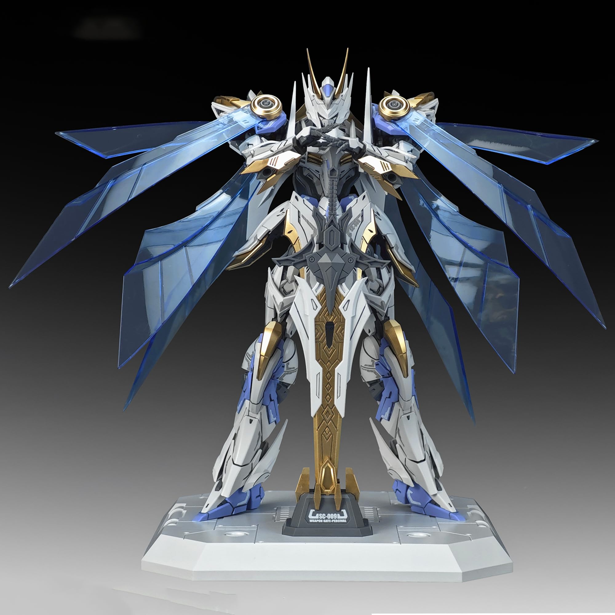 TOYVERSE SNAA 1/144 Figura Model Kit, The Round Table Knights Divine Invoker Percival, 16 cm, articulaciones móviles, modelo de personaje, a partir de 15 años