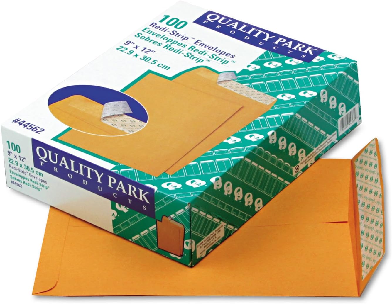 Quality Park RediStrip Kraft Catalog Envelopes Office