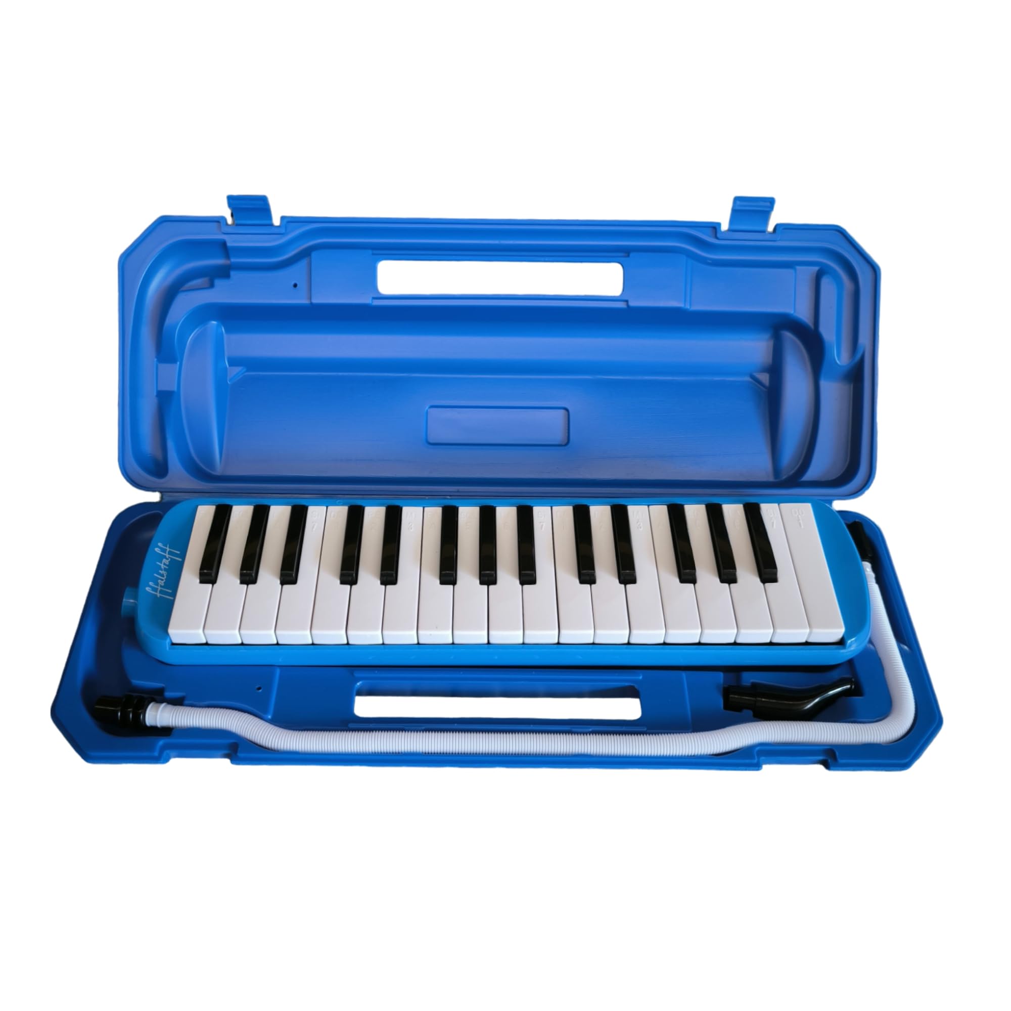 Melodica 32 tasti Blu in ABS con Libro "Suona la Melodica" e gomma in Omaggio (5 Kit)