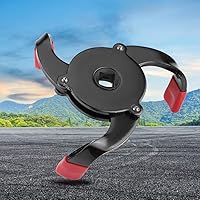 Vista 7 de ANGGREK Llave de filtro de aceite, universal de 2 vías, 3 mandíbulas, garra, llave de filtro de aceite de motor, herramienta de extracción de doble