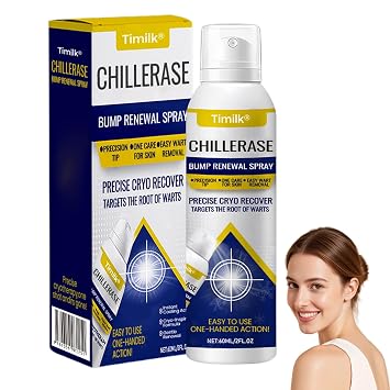 DESIYUE TIimilk ChillErase Bump Renewal Spray, Professional Salicylic Acid Spray for Skin, Reduces Skin Imperfections for All Parts of the Body 1PC