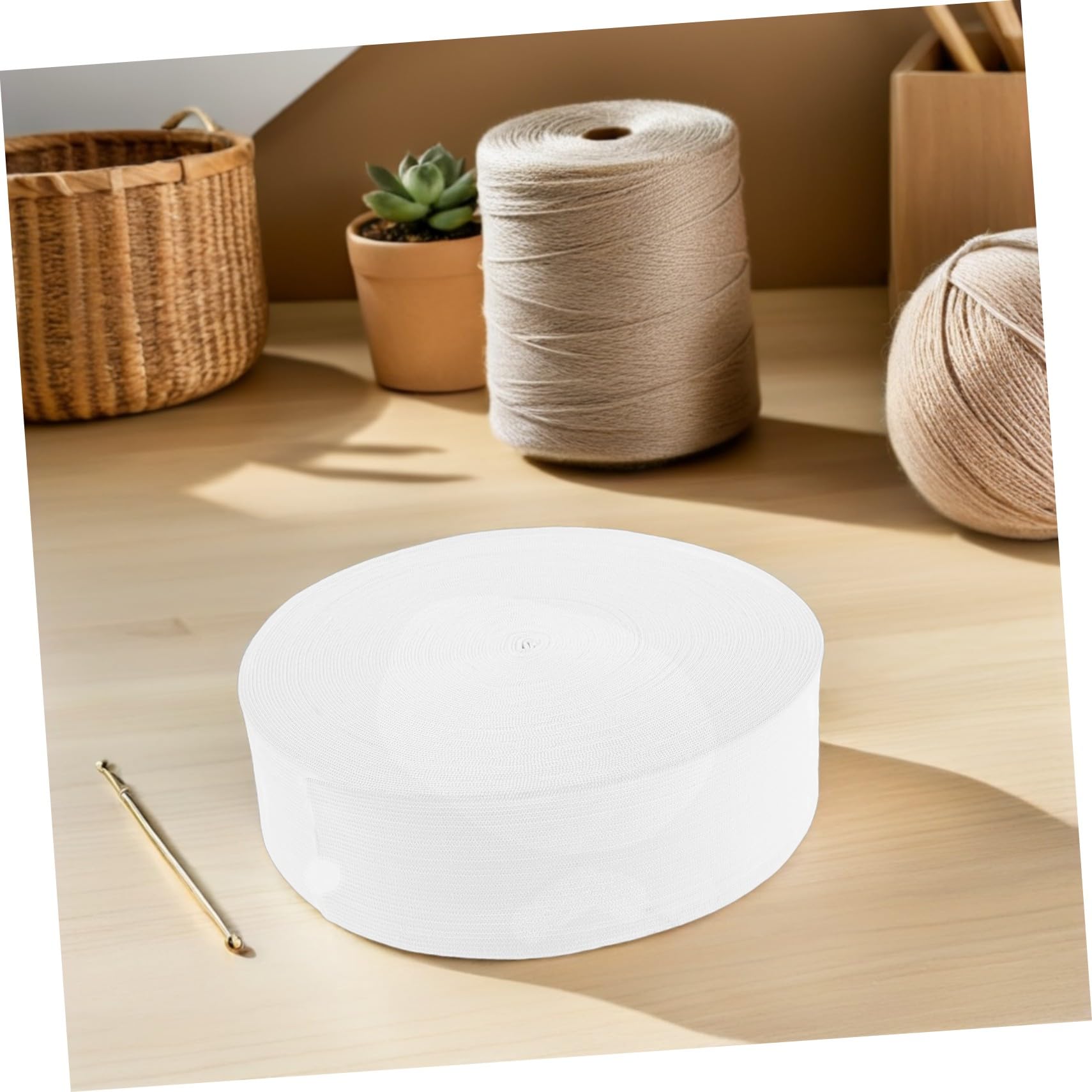Coser Bandas Elásticas Banda Elástica Ancha para Coser Resistente de Color para Cinturillas Mangas Confección Prendas de Bricolaje