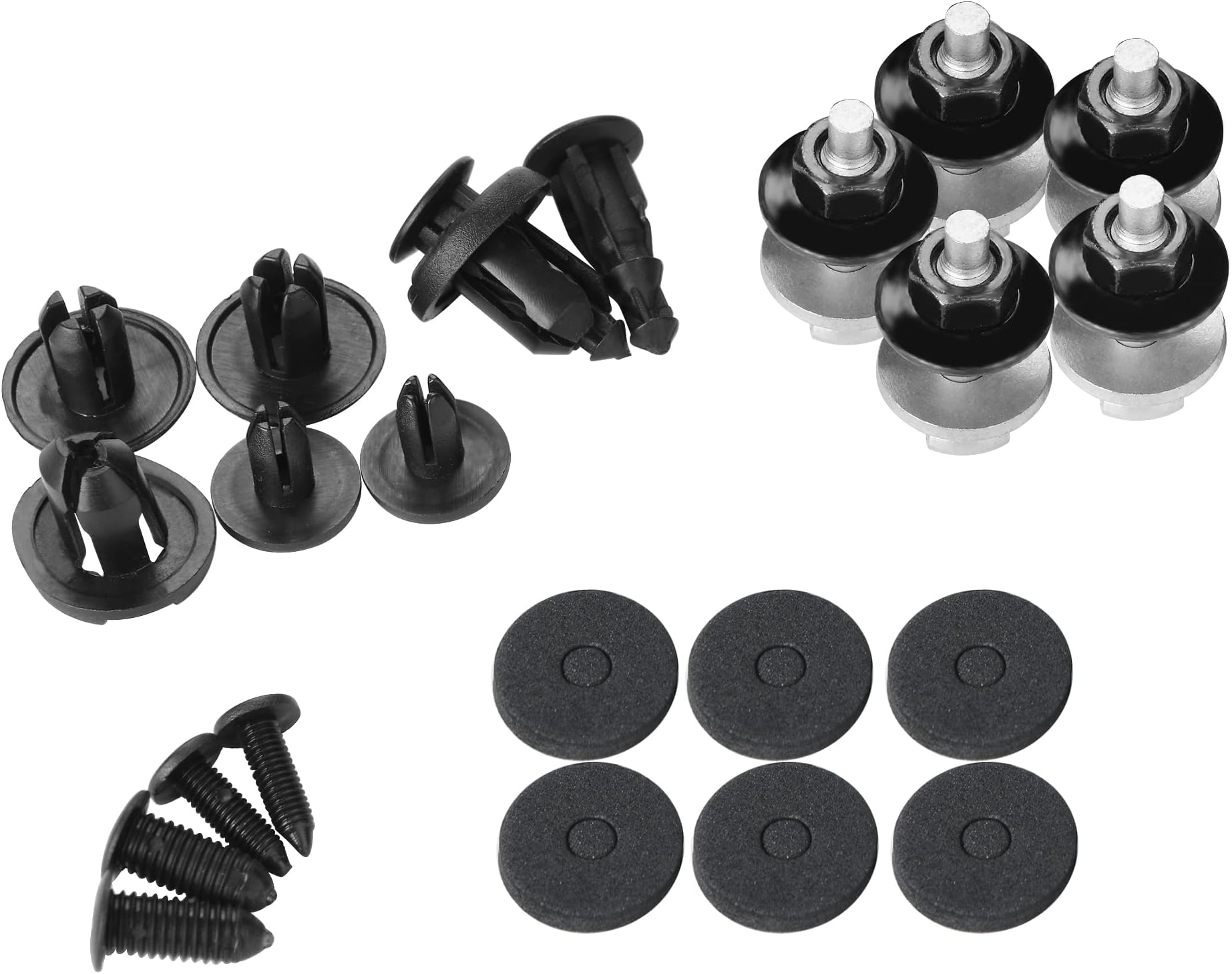 Replacement Screws Bolts for The Qashqai Nissan J10 Tailgate (Repair Tailgate) 5 Pack (with Bolt/Plug Additional Accessories)