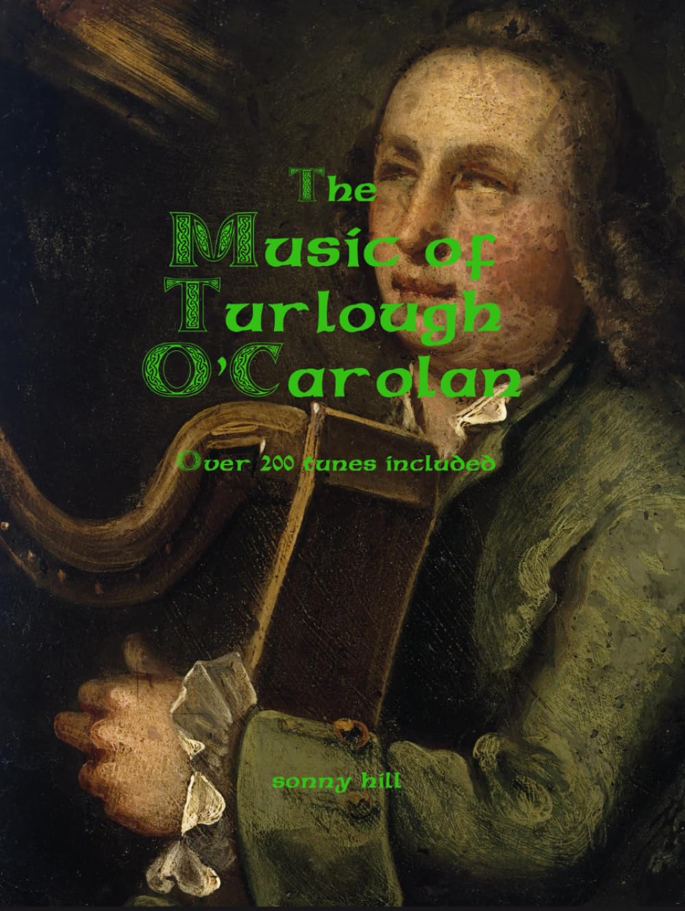 Livre de musique Turlough O'Carolan 200 chansons irlandaises anciennes partition harpe celtique