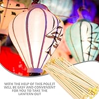 Vista 5 de Kit de manualidades de linterna con mango de linterna, 35 unidades, farol, accesorios electrónicos, accesorios de bastón, suministros de linterna