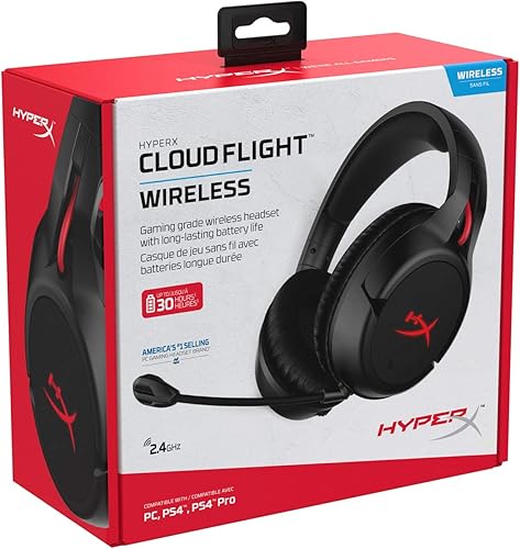 Miniatura 6 de HyperX Cloud Flight Audífonos inalámbricos de diadema para gaming