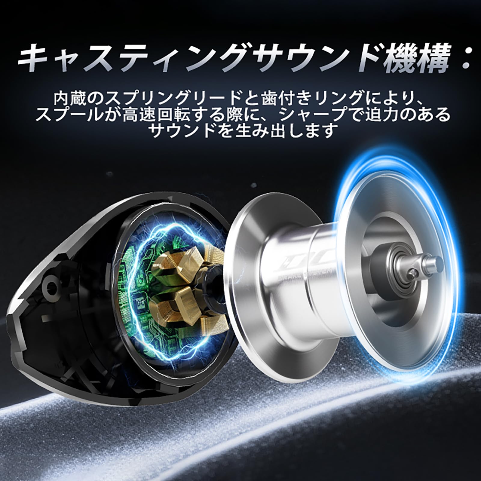 Amazon | BILLINGS ベイトリール DC電子ブレーキ高精度制動システム