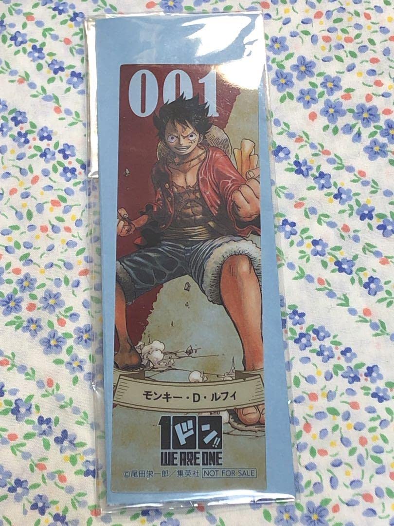 Amazon.co.jp: ONEPIECE ルフィ しおり 特典 1000話記念 Z : 文房具