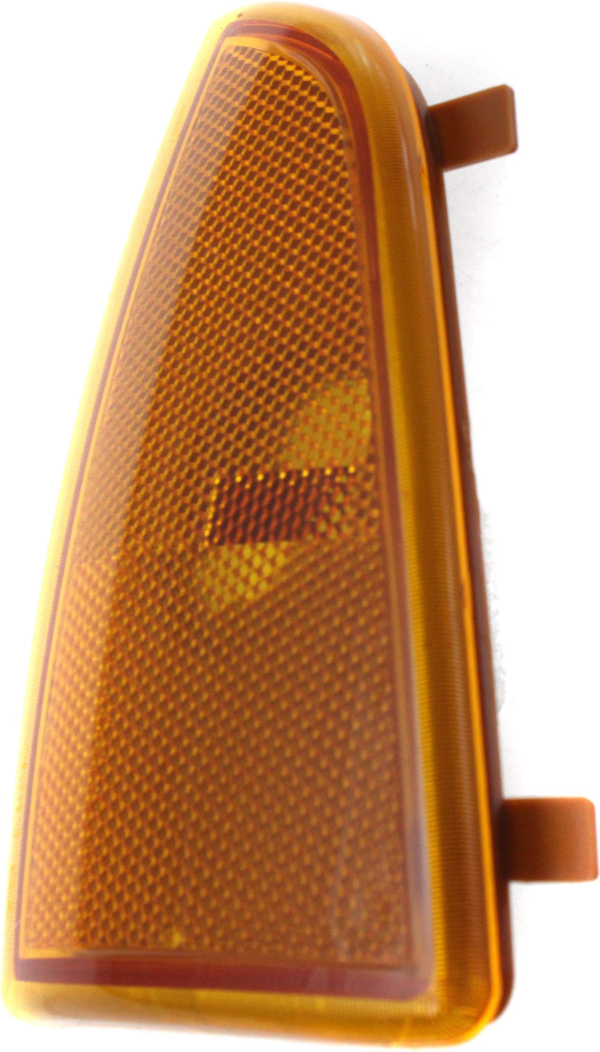 Evan-Fischer Corner Light Compatible with 1995-1997 Chevrolet Blazer and 1994-1997 S10 Plastic Clear & Amber Lens Driver Side