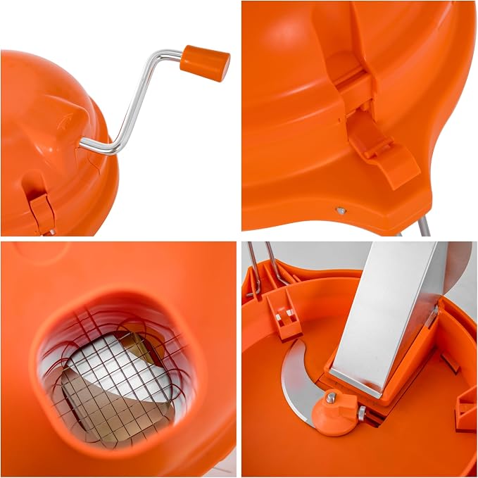 Cortador de verduras manual CLIVIA con cuchilla acero inox miniatura 7