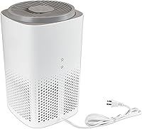 Vista 6 de Simply Conserve Energy Star Tabletop HEPA Air Purifier for Home Cleans 6,960 ft3 per hour, True HEPA - 13 Filter, in White with Energy Saving