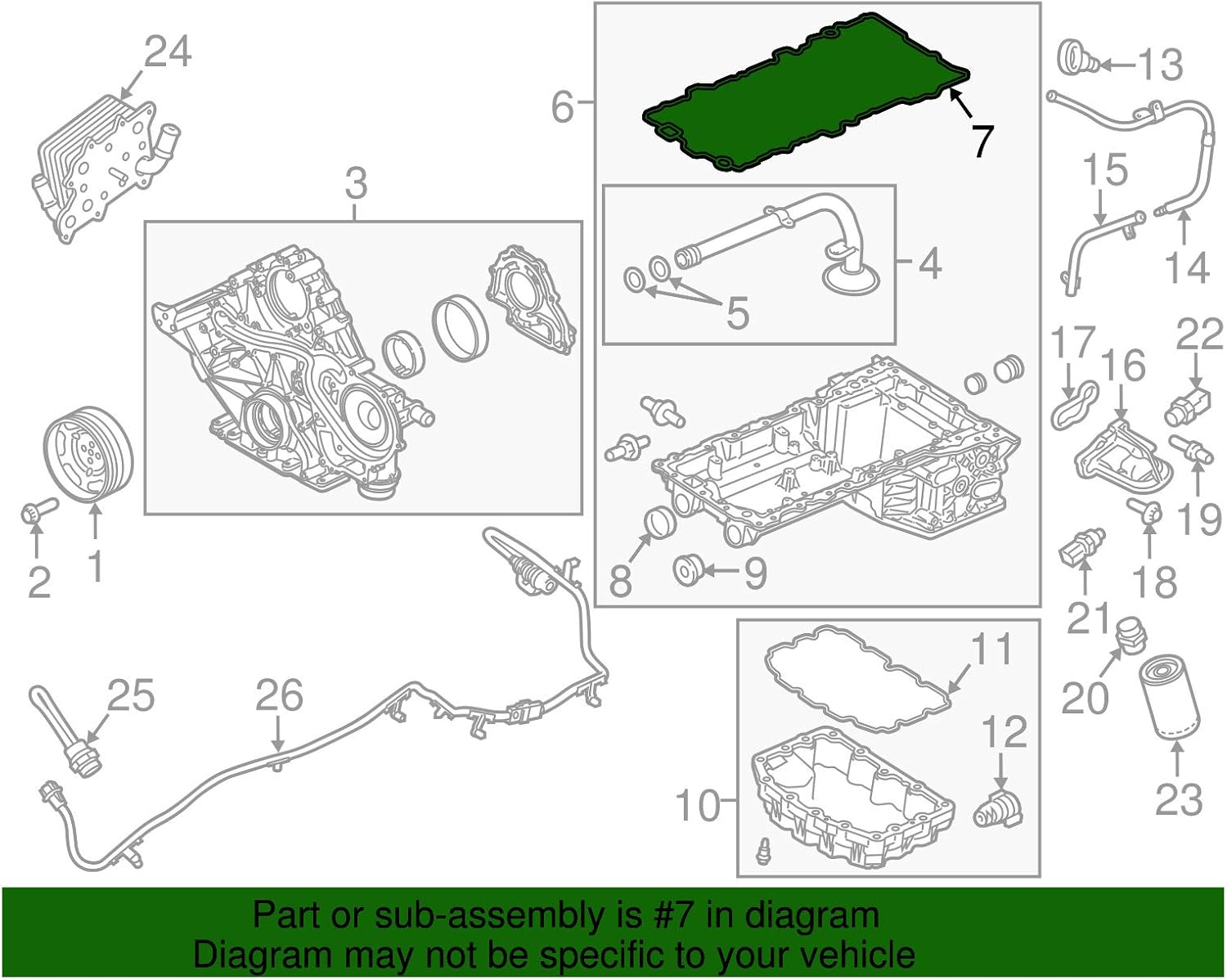Ford Gasket - Oil PA