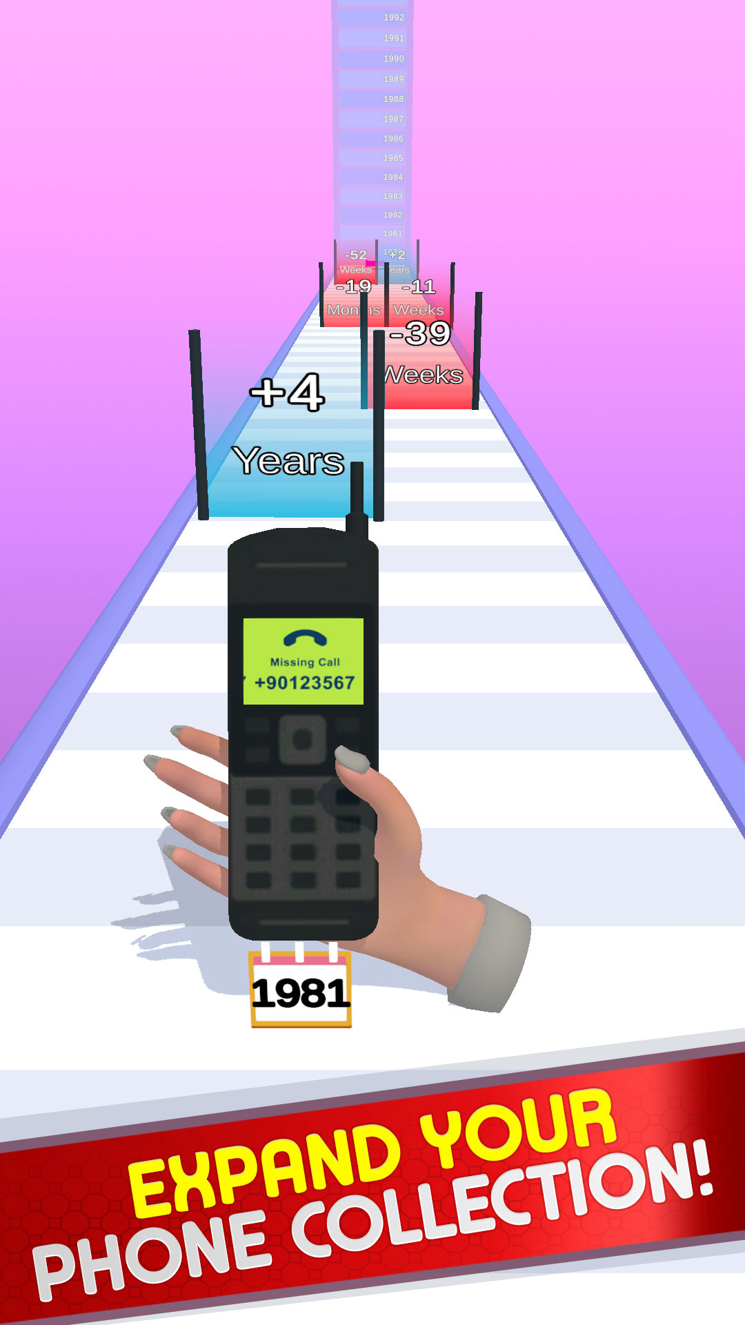Phone Evolution Rush 3D Runner: Bridge Race Mobile History Running ...