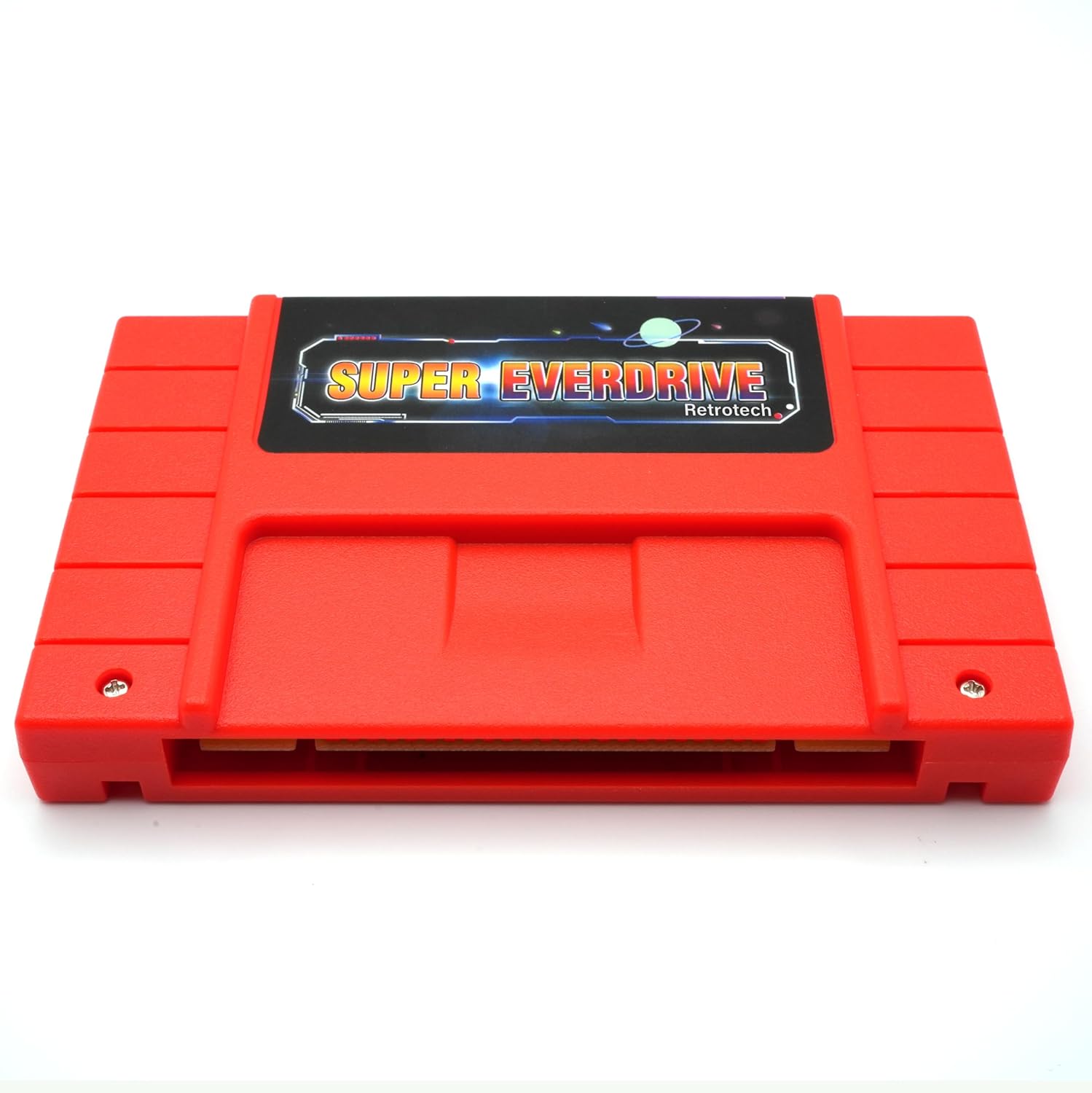 Retrotech Super 800 In 1 Game Cartridge For SNES Super Nintendo 16 Bit Console - Red, Includes Retrotech Printed Instructions - Image 4