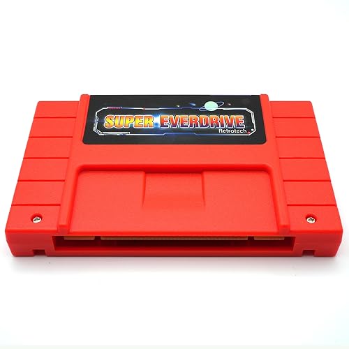 Miniatura 3 de Retrotech Super 800 In 1 Game Cartridge For SNES Super Nintendo 16 Bit Console - Red