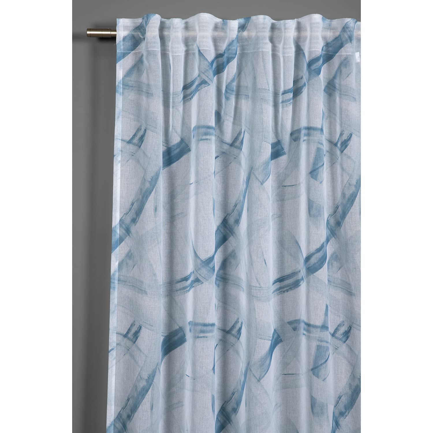 Gardinia Scarf, Blue, 140 x 245 cm, W 55.1" x L 96.5" (1 Panels)
