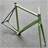 700C Fixie Bike Frame Tsunami Single Speed Aluminum Alloy And Fork Fixed Gear Track