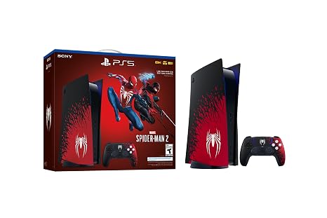 PlayStation 5 Console - Limited Edition Spider-Man 2 Bundle