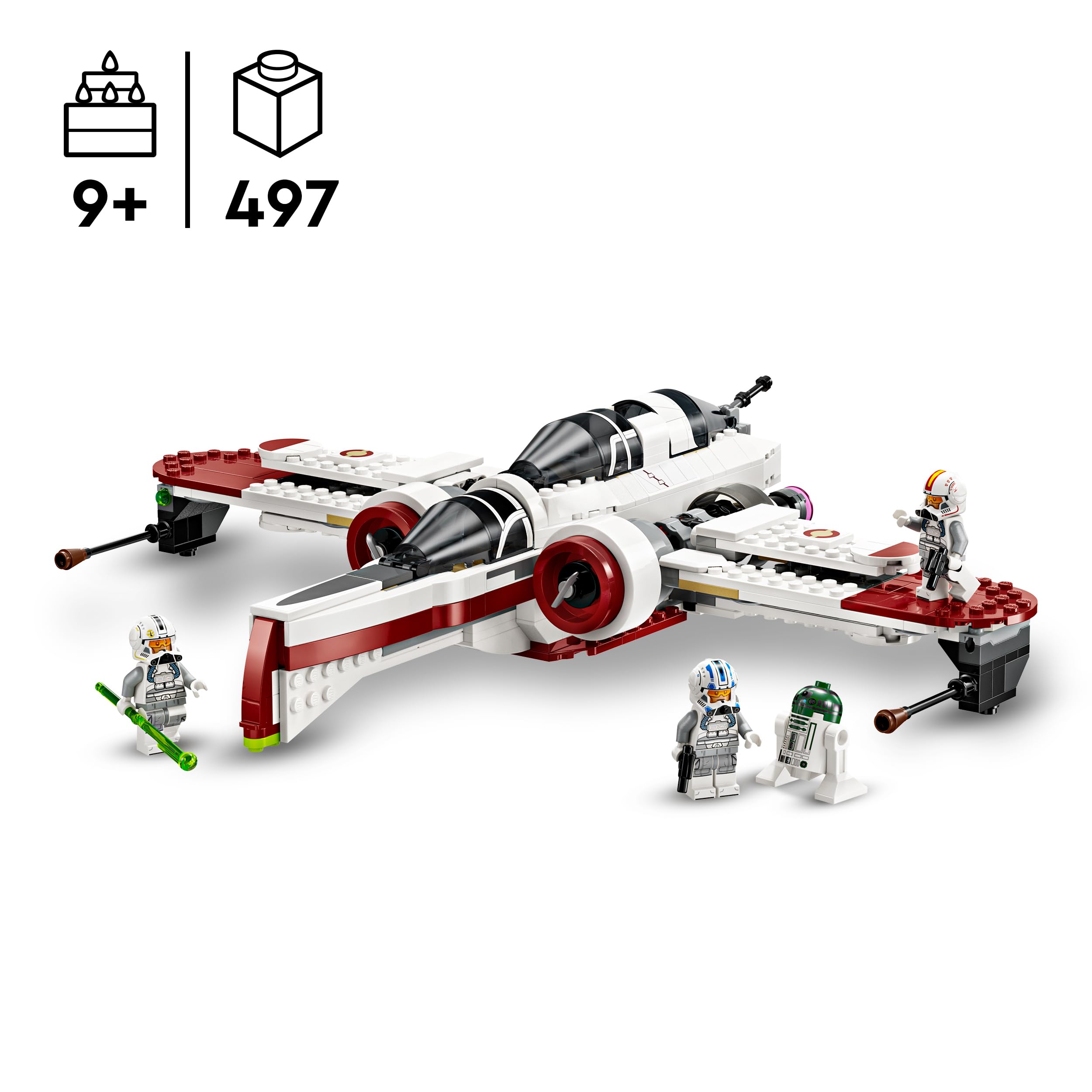 LEGO Star Wars ARC-170 Starfighter Building Toy for Kids 75402