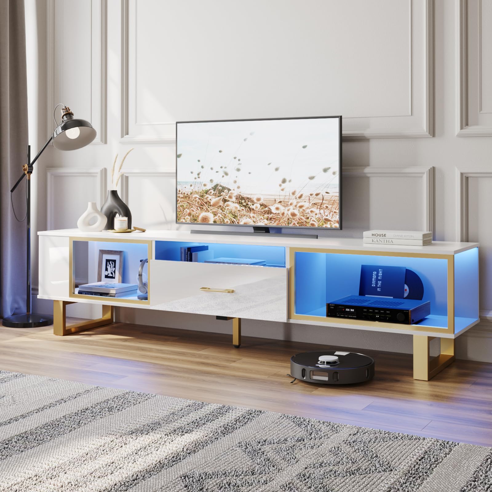 Amazon｜Bestier テレビ台 テレビボード 幅178cm TV台 55/65/70/75/80 