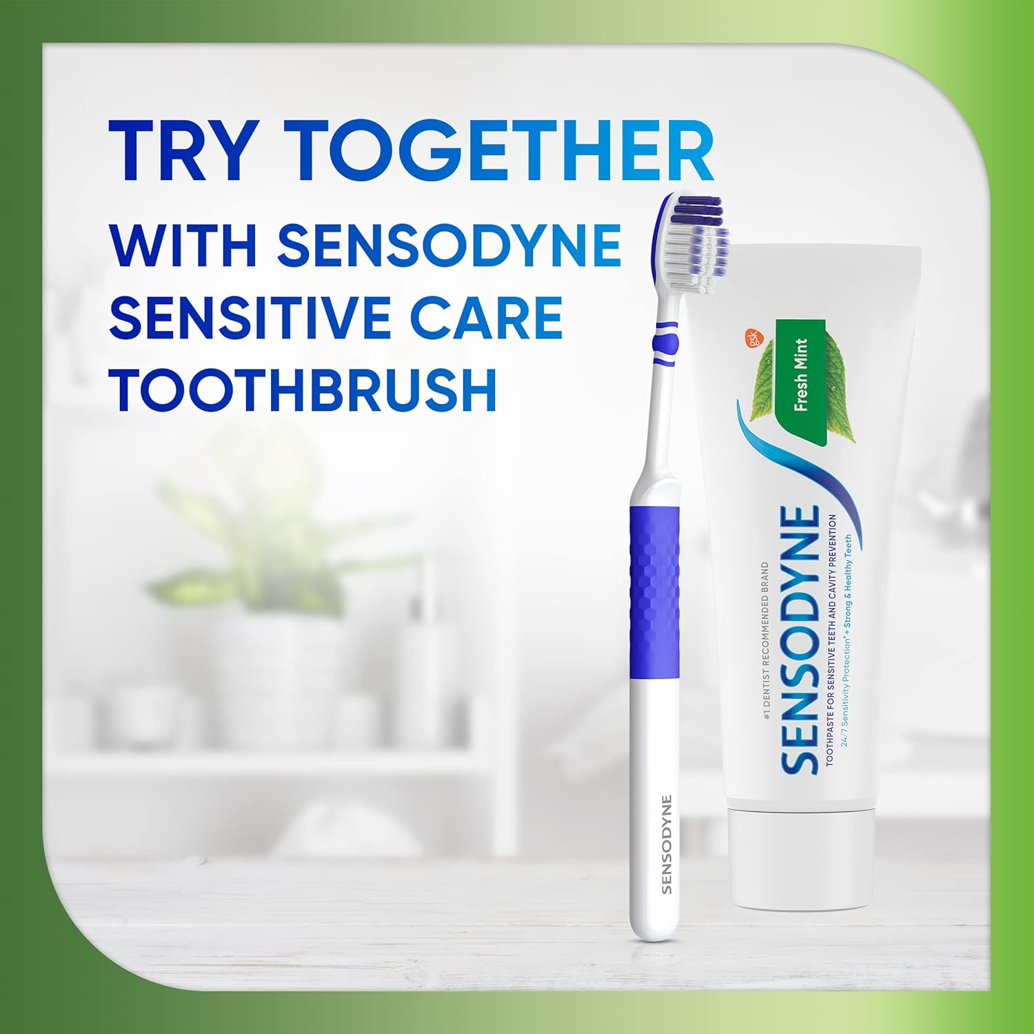 Sensodyne Fresh Mint Sensitive Toothpaste, ADA Accepted Toothpaste for Cavity Prevention and Sensitive Teeth Treatment - 4 Ounces (Pack of 2) - Image 10