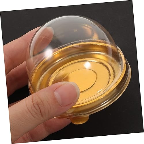 Miniatura 4 de Didiseaon Cajas pequeñas ligeras para tartas, contenedores de mousse, suministros de panadería, cajas de magdalenas a granel