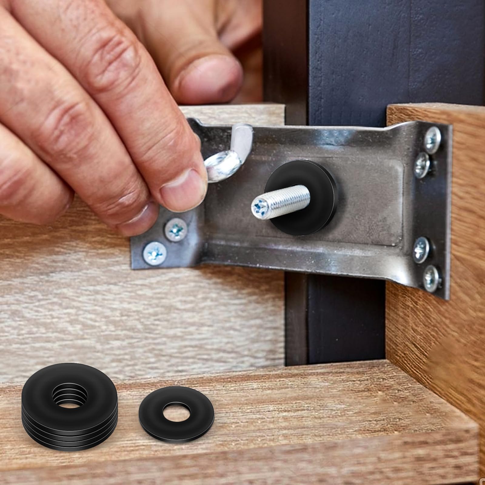 Czkonore Unterlegscheiben Set - 65 Stück M4-M5-M6-M8 Edelstahl A2/V2A