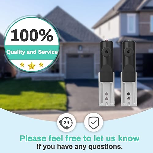 Miniatura 7 de Sensor de puerta de garaje Genie, repuesto para sensor de puerta de garaje Genie/superior, compatible con abridor de puerta de garaje Genie/Overhead