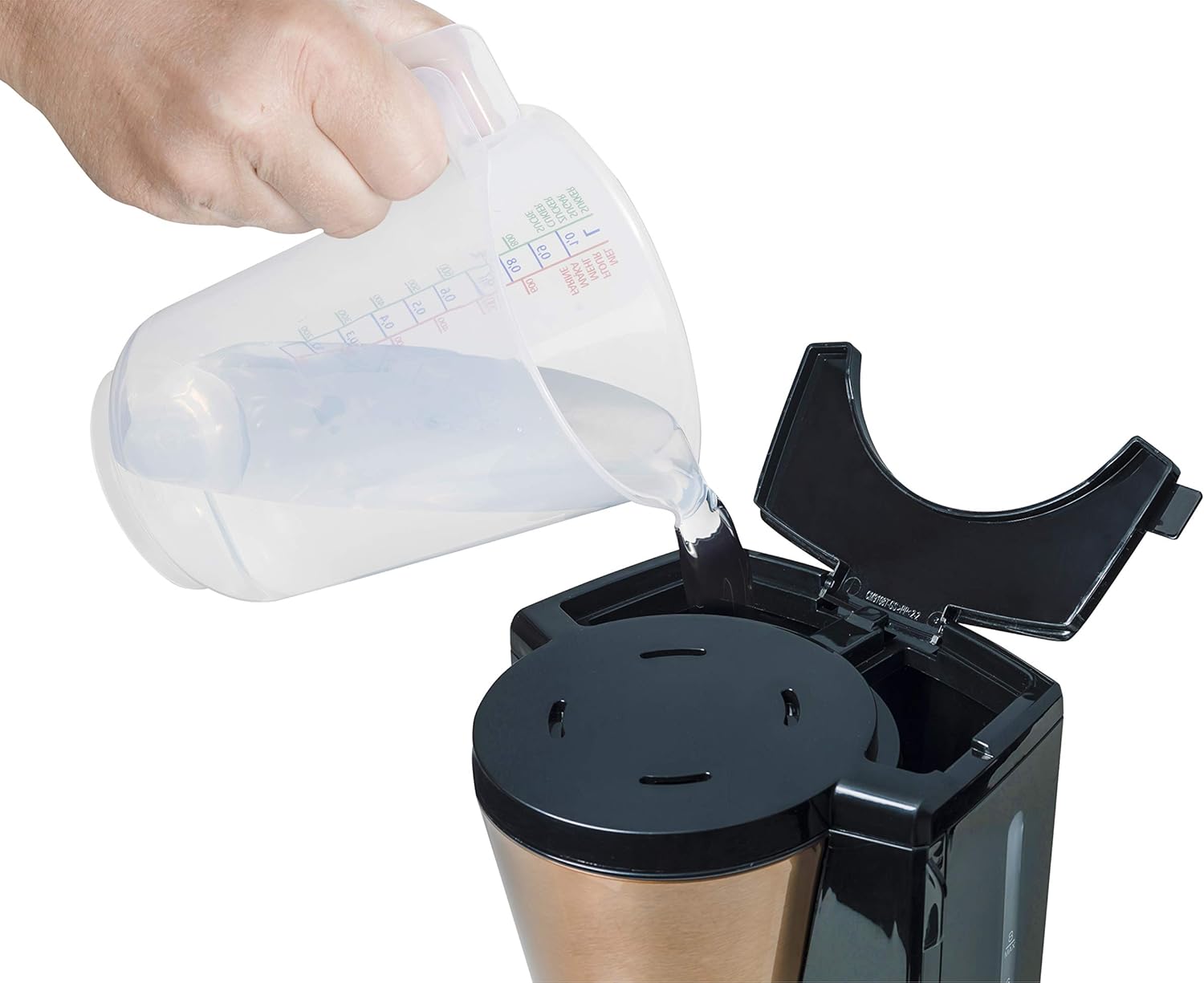 Bestron Copper Collection Macchina caffè a Filtro, 900 W, 1 Liter, plastica Bestron Copper Collection Macchina caffè a Filtro, 900 W, 1 Liter, plastica