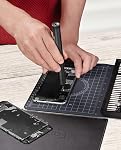 Fanttik E1 NEX Workstation Electronics Repair Tool Kit, Precision Electric Screwdriver Kit with 64 Magnetic S2 Bits, 12 Types Fix Tools, 2 Torque Settings for Phone Laptop Cameras Watch