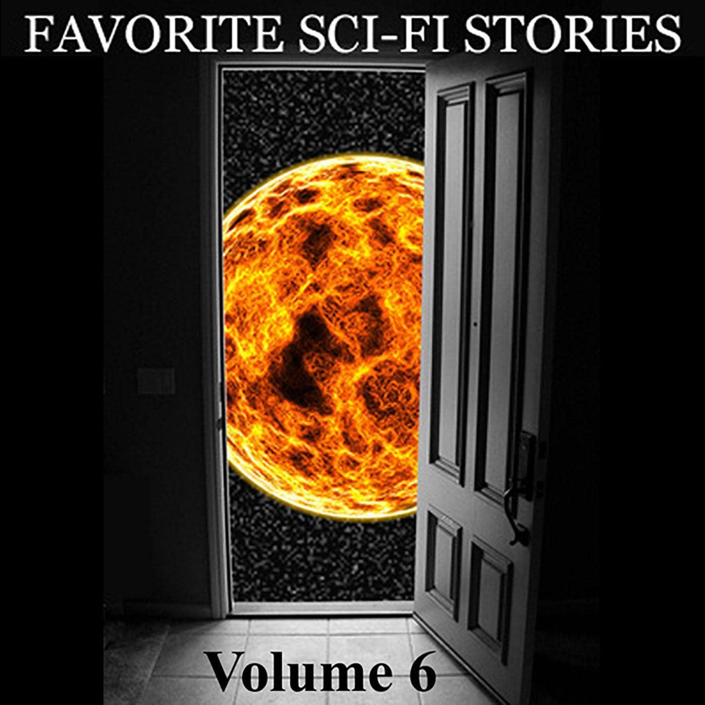 Cover art for Favorite Science Fiction Stories, Volume 6