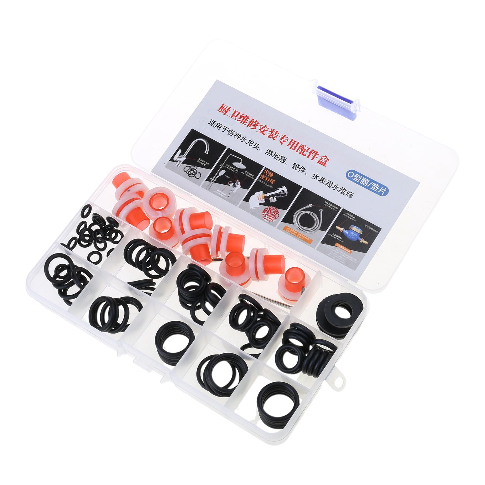 Kalttoy Multicolor Faucet Leakproof Sealing Gasket, Faucet Rubber Gasket Sealing Rings Rubber, For Faucets Leakproof
