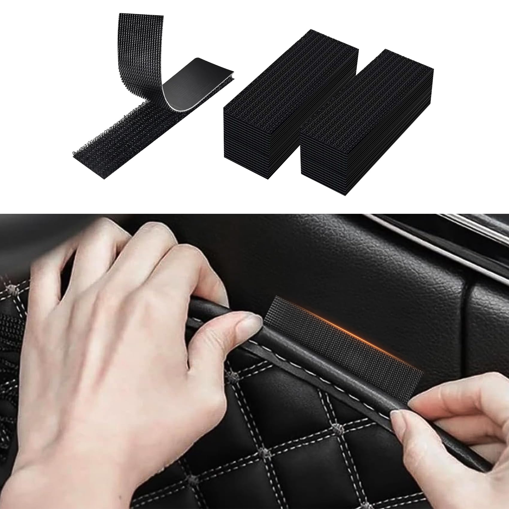 QZTYTY 20PCS Car Mat Fixing Clips, Keep Car Mats from Sliding, Durable Auto Carpet Grips, Universal Automotive Floor Mat Retainer Car Interior Accessories Fit for Vehicles Home Office Use (20PCS)