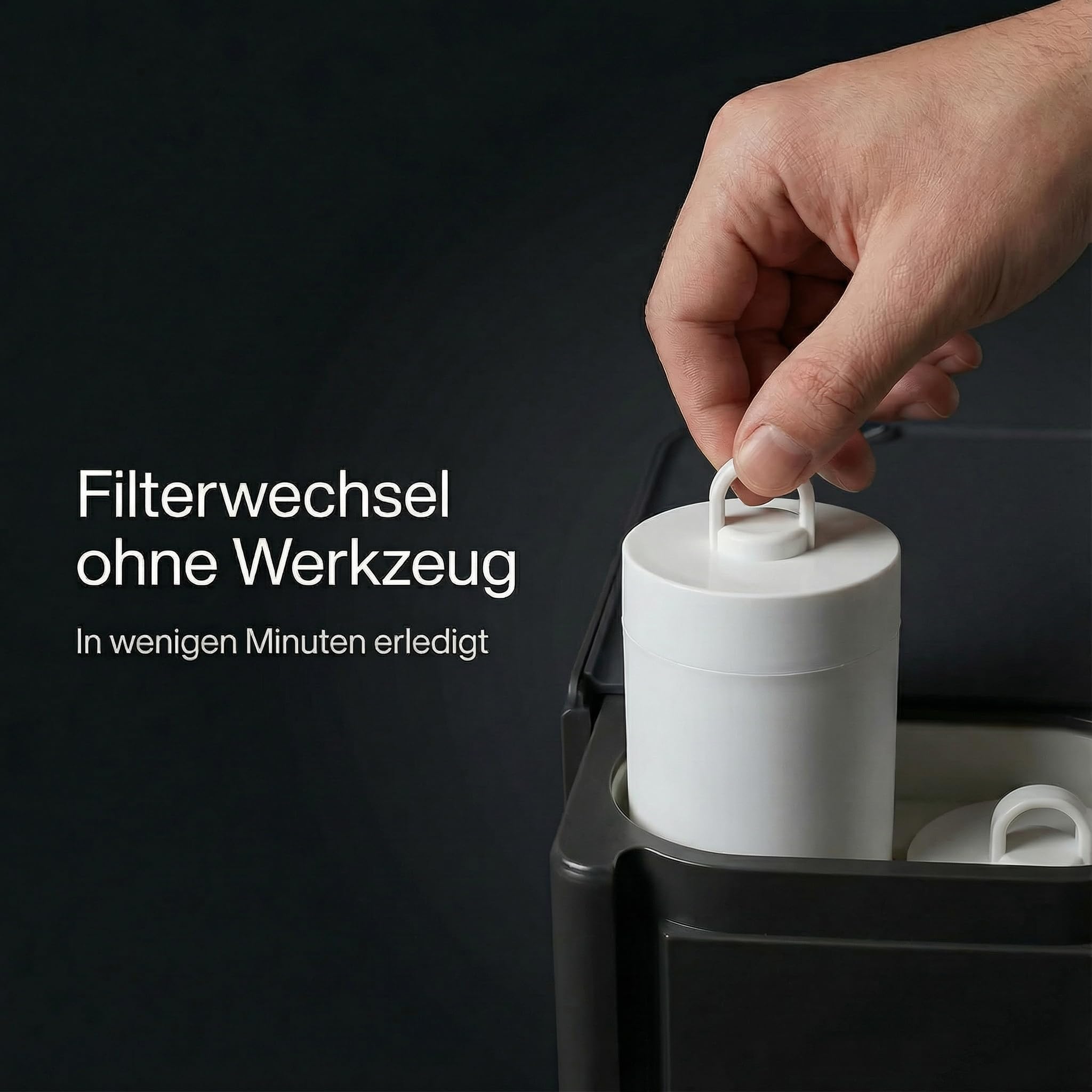 SUPREME - SPRUDELUX SUPREME - Distributeur d'eau avec eau gazeuse et eau chaude - Osmose inverse Direct Flow avec UVC - Filtre à eau avec CO2 - Appareil de table pour cuisine et bureau