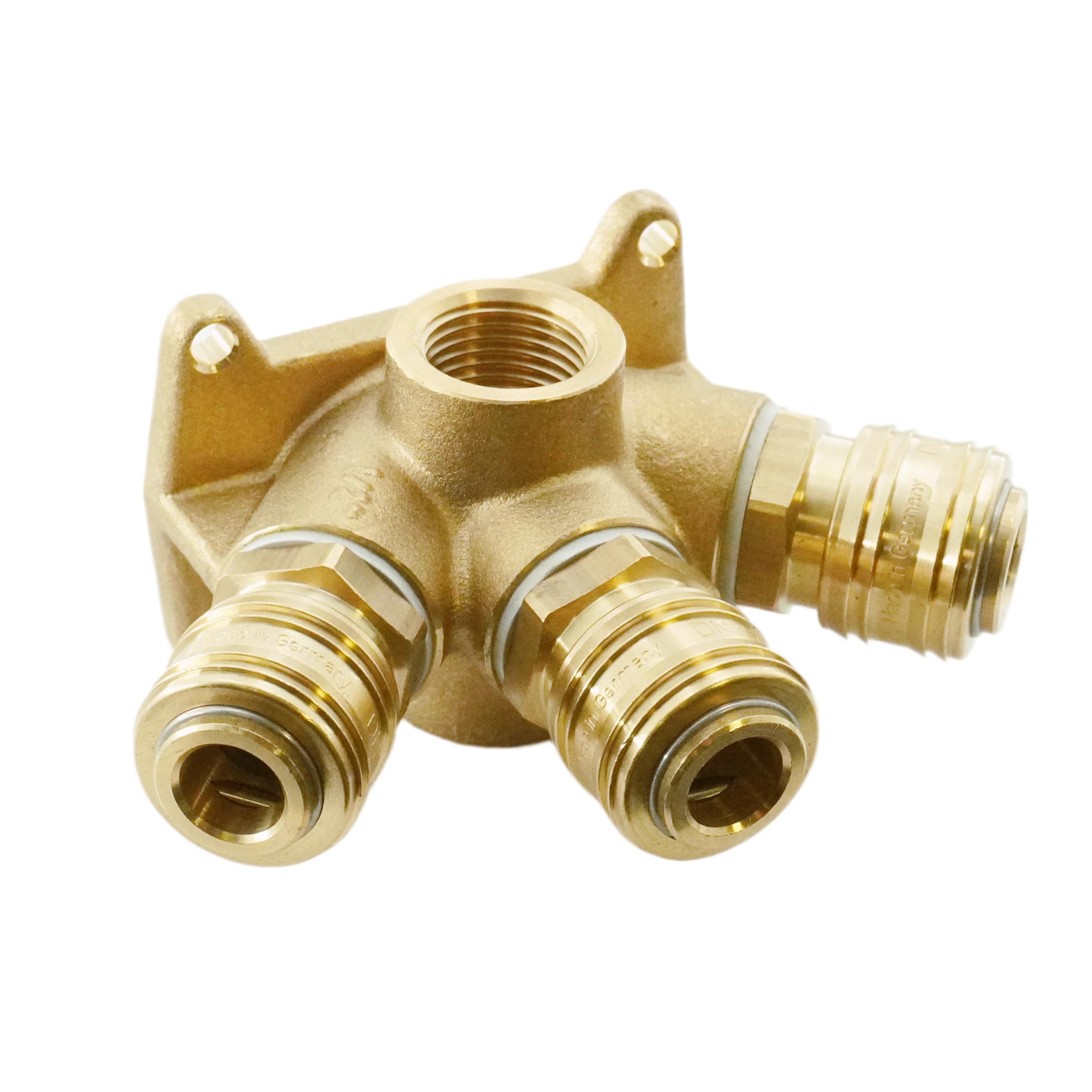 Acoplaiento De Aire Copriido Europeo 1/4" BSP Para Angueras